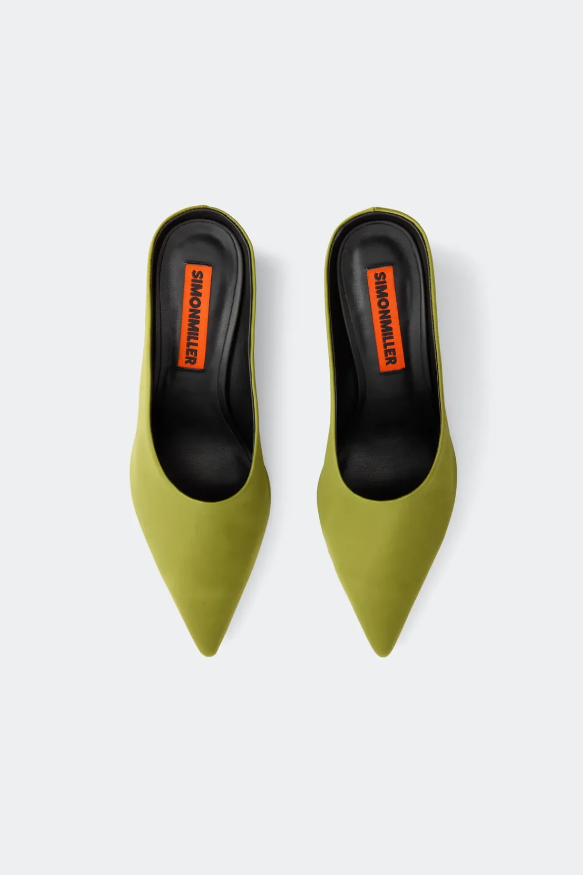Hot SIMON MILLER Satinsatin pointed gala wedge