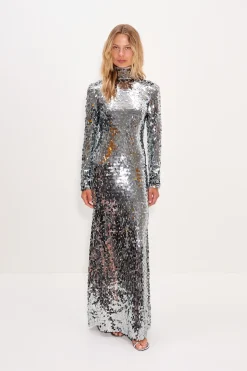 Clearance SIMON MILLER Sculptysculpty sequin dress
