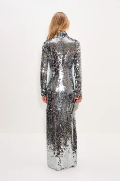 Clearance SIMON MILLER Sculptysculpty sequin dress