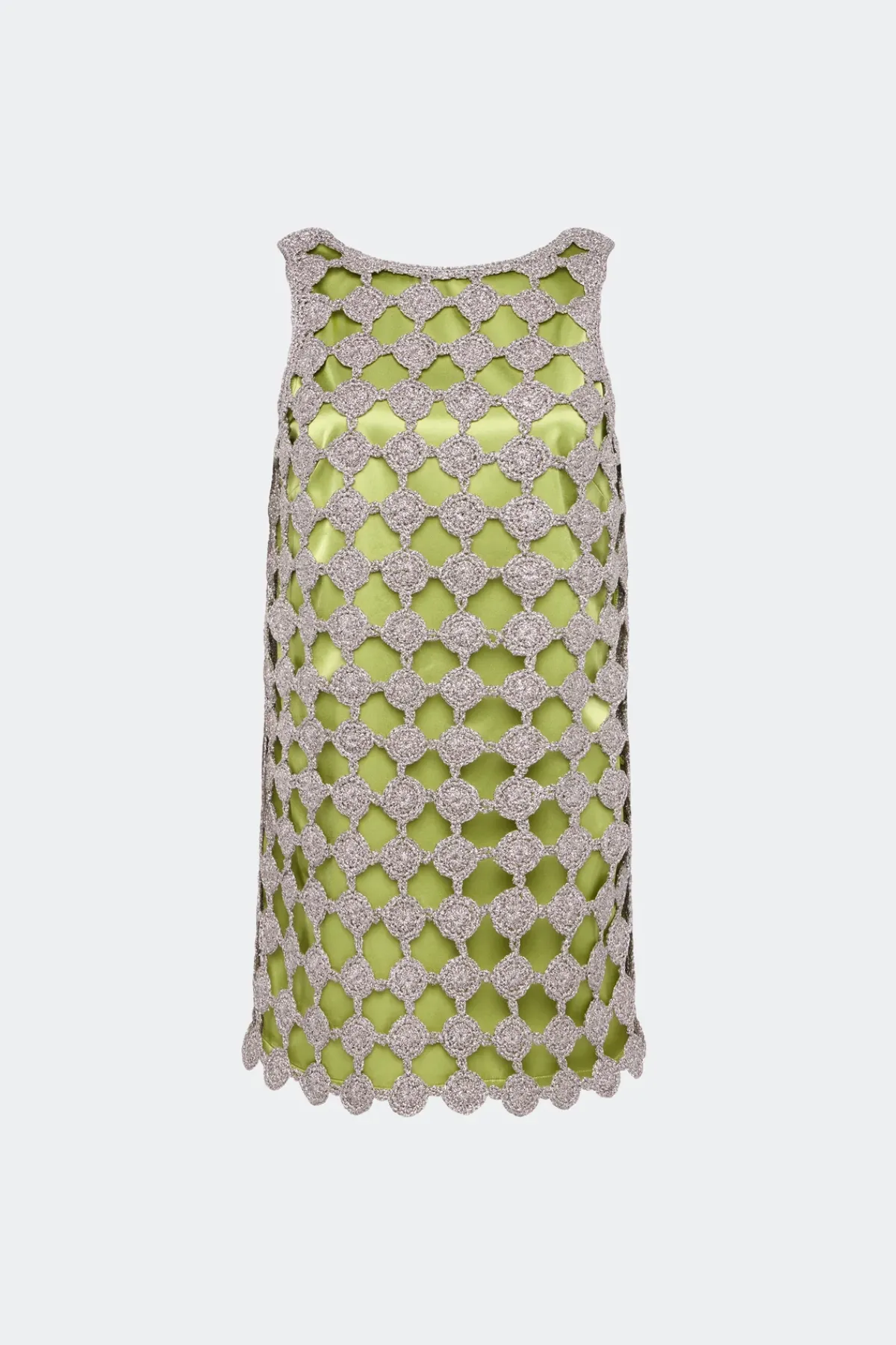New SIMON MILLER Sinasina crochet mini dress
