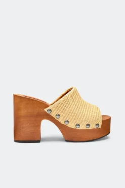 Online SIMON MILLER Solsol wood sandal
