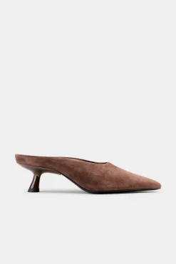 Hot SIMON MILLER Suedesuede pointed gala mule