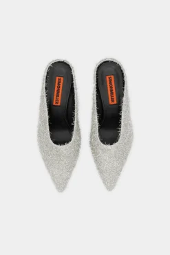 Clearance SIMON MILLER Tinseltinsel pointed gala mule