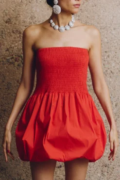 Online SIMON MILLER Viavia smocked mini dress