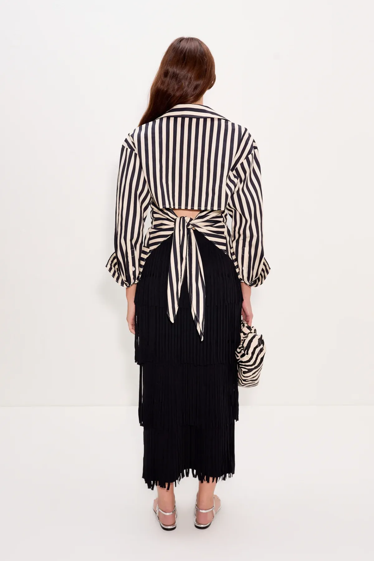 Discount SIMON MILLER Zaza za knit fringe skirt
